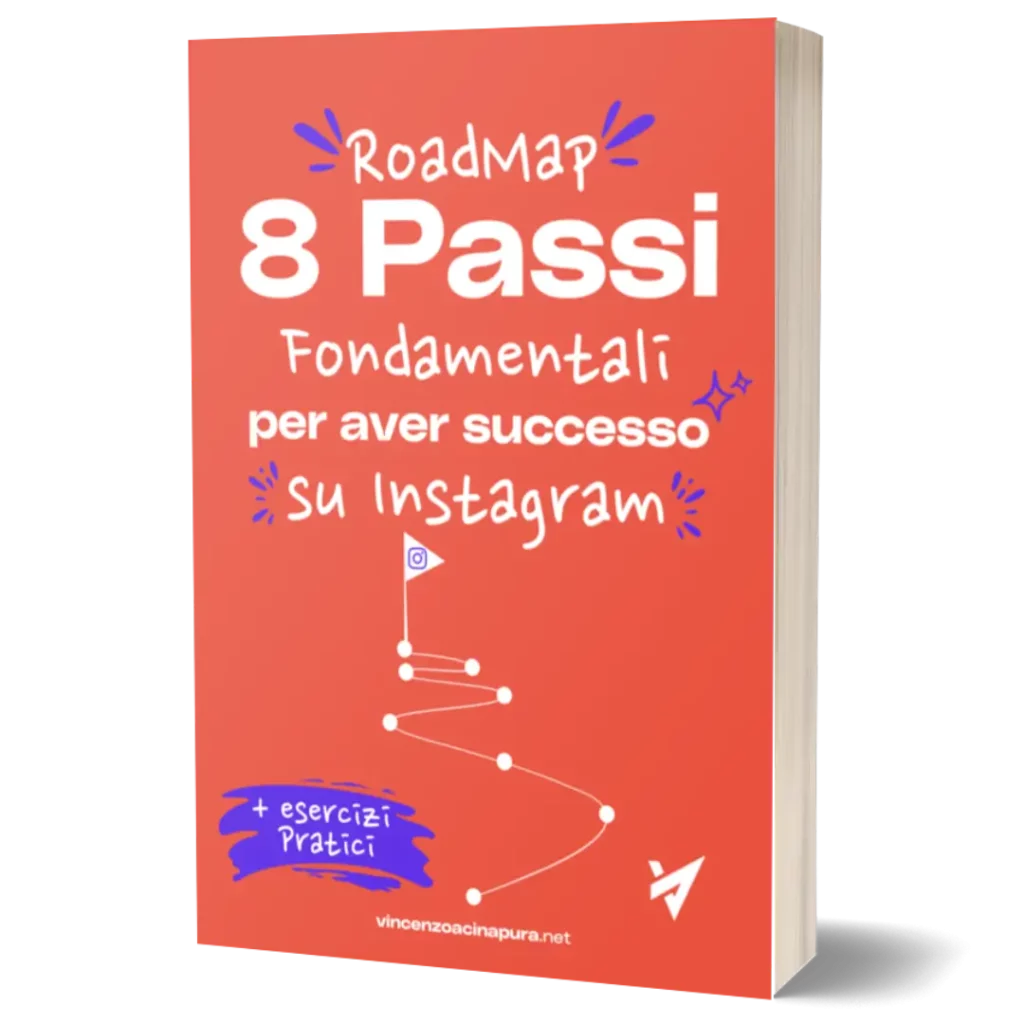scarica l'ebook degli 8 passi fondamentali per aver successo su instagram